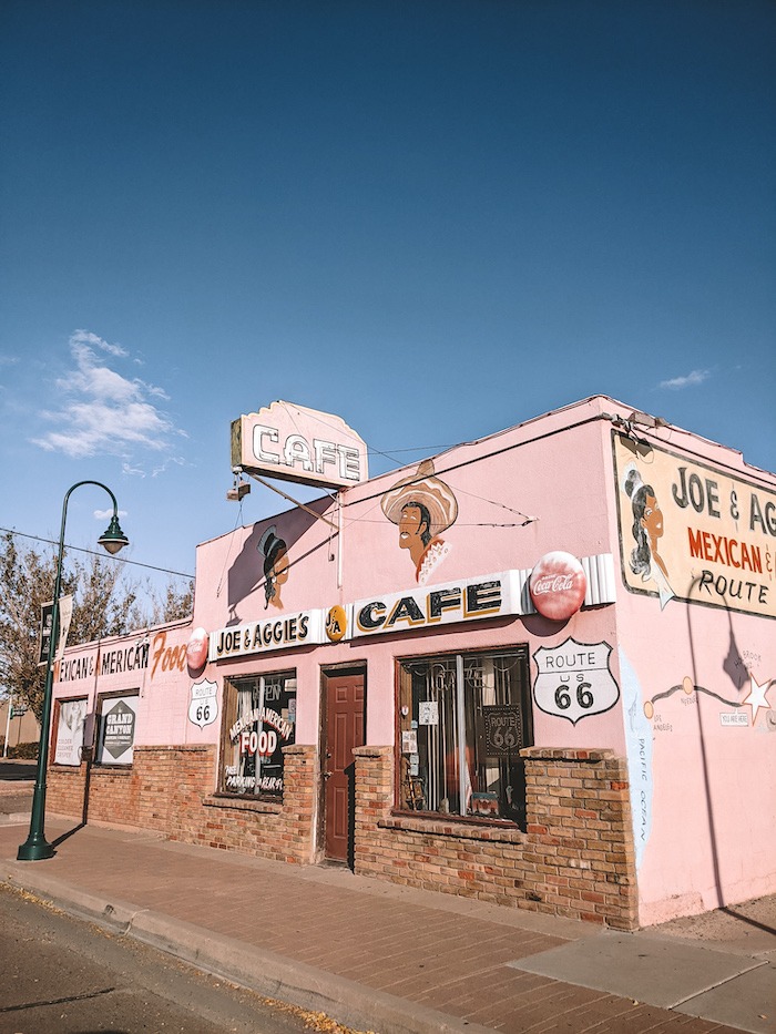 Ghost Towns of Route 66 cafe