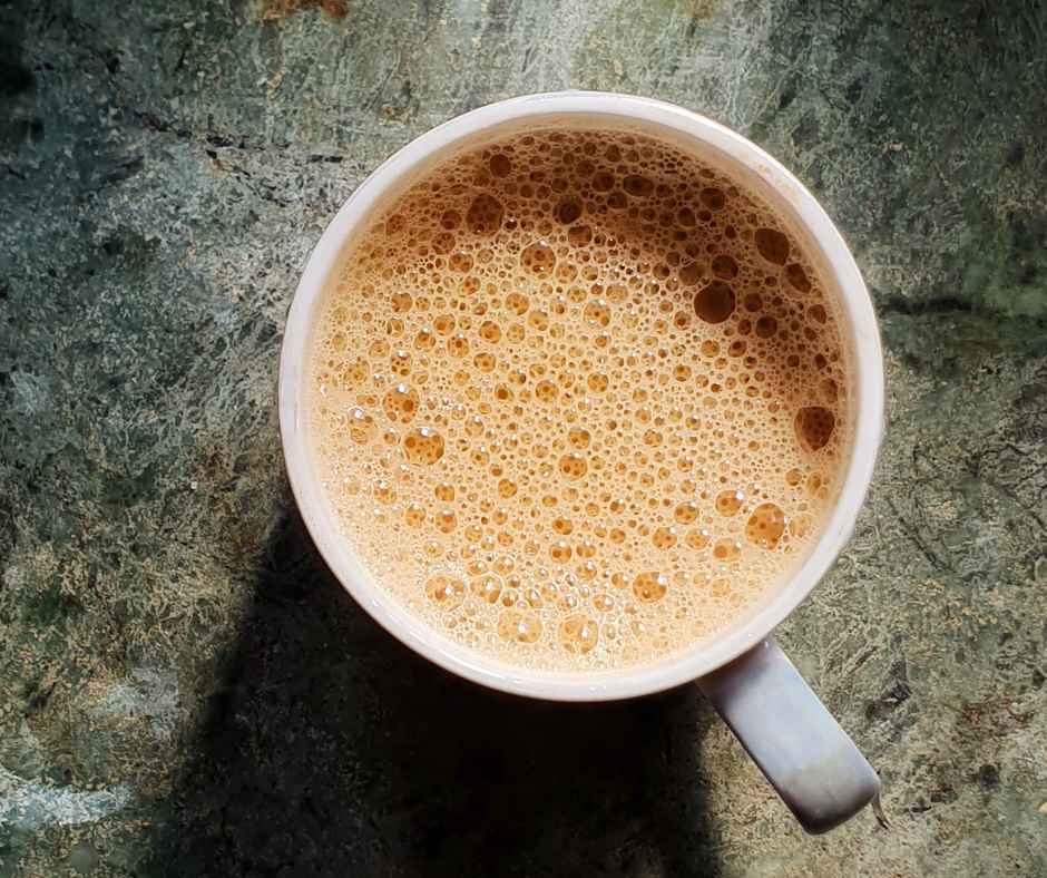 cup of chai latte